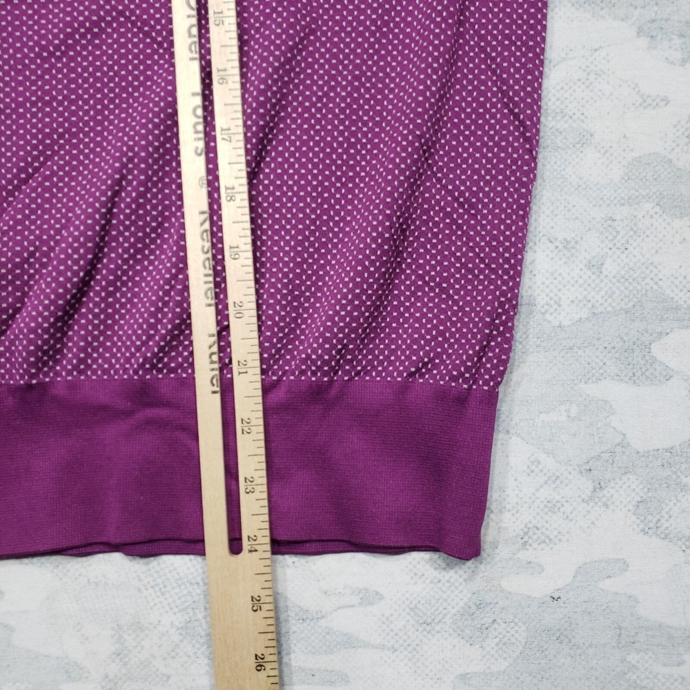 Nike Top Womens Small Purple Long Sleeve Dri-fit Active Wear Stretch - Picture 9 of 11